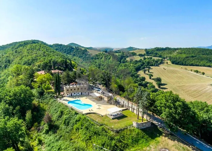 Majestic Villa In Fermignano With Private Pool Foto