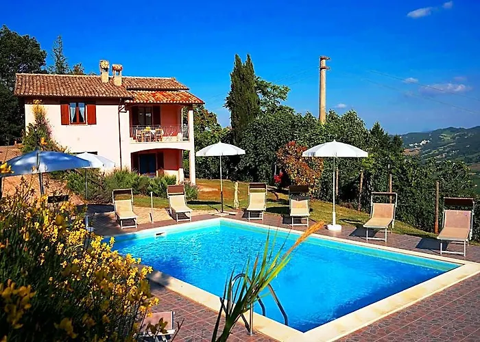 Villa In Marche With Pool Panoramic Views アックアラーニャの写真