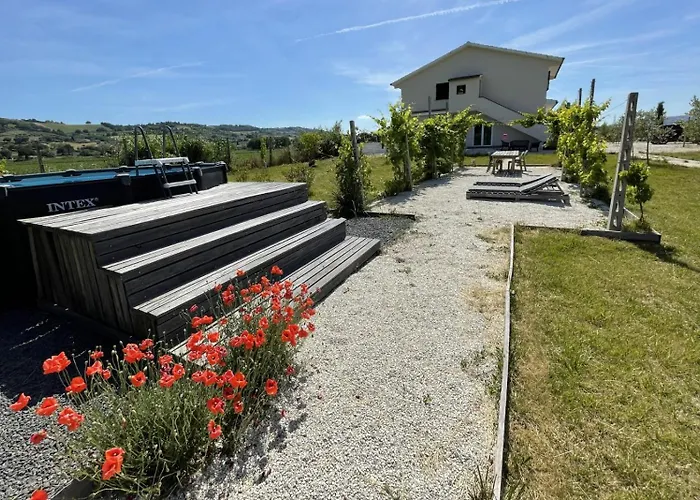 Pp12 - Potenza Picena, Ampio Trilocale Con Piscina E Aria Condizionata fotorgafie
